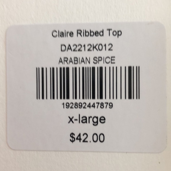 NWT Downeast Claire Ribbed Top - Picture 13 of 13